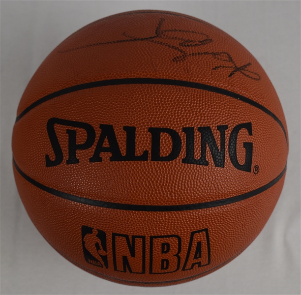 Kobe Bryant 2000 NBA Finals Autographed Game Basketball PSA/DNA