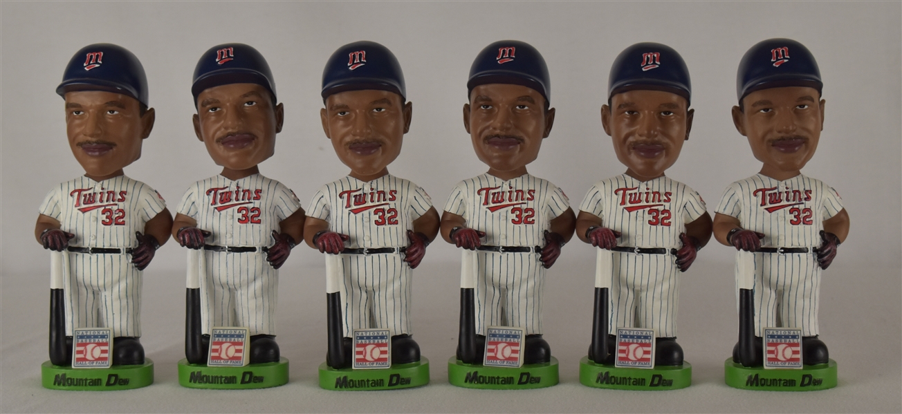 Dave Winfield Lot of 6 Unsigned Bobbleheads w/Puckett Family Provenance