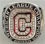 Cleveland Indians 2016 American League Championship Ring 10k Gold w/Diamonds 