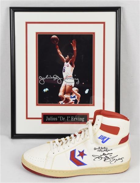 julius erving shoe size