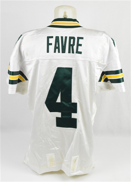 Brett Favre 2000 Green Bay Packers Game Used Jersey w/Dave Miedema LOA