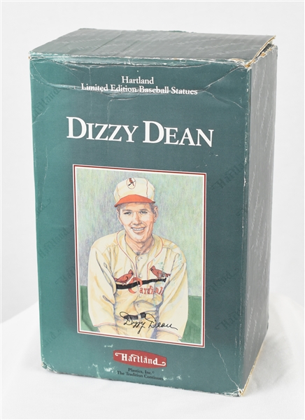 Dizzy Dean Limited Edition Hartland Statue w/Original Box