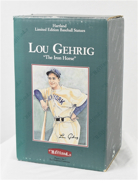 Lou Gehrig Limited Edition Hartland Statue w/Original Box