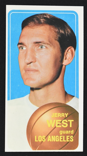 Jerry West 1971 Topps Basketball Card #160