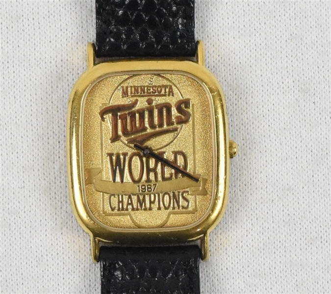 Minnesota Twins 1987 World Series Championship Watch Made by Jostens