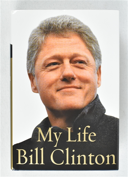 Bill Clinton Autographed Hard Cover Copy of "My life" Book