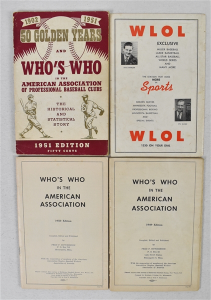 Vintage Whos Who In The American Association Books