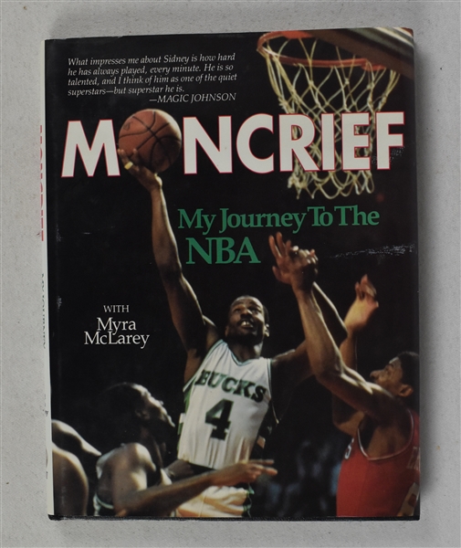 Sidney Moncrief Autographed Book