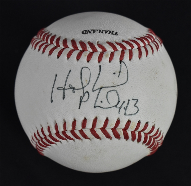 Evander Holyfield Autographed & Inscribed Baseball