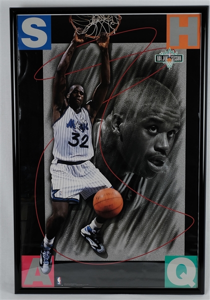 Shaquille ONeal Vintage NBA Jam Session 24x36 Poster