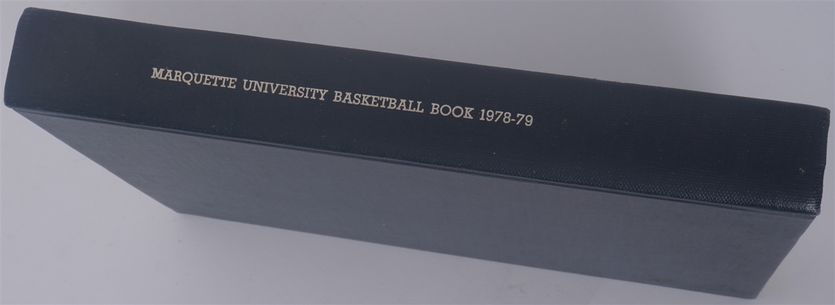 Vintage 1979 Marquette Basketball Book