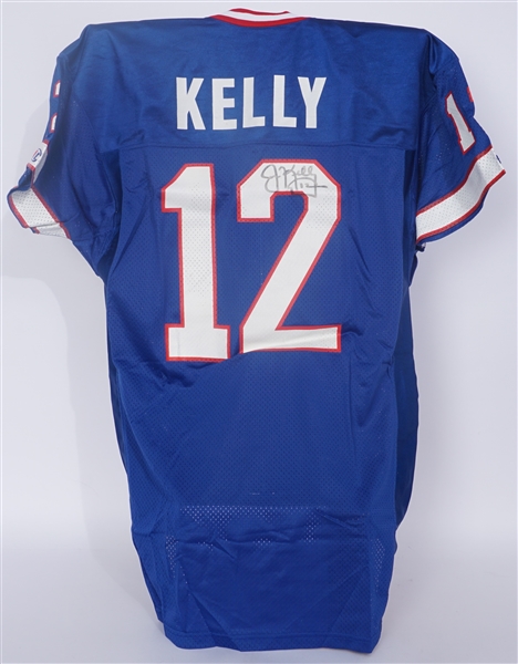 Jim Kelly Autographed Authentic Buffalo Bills Jersey Beckett