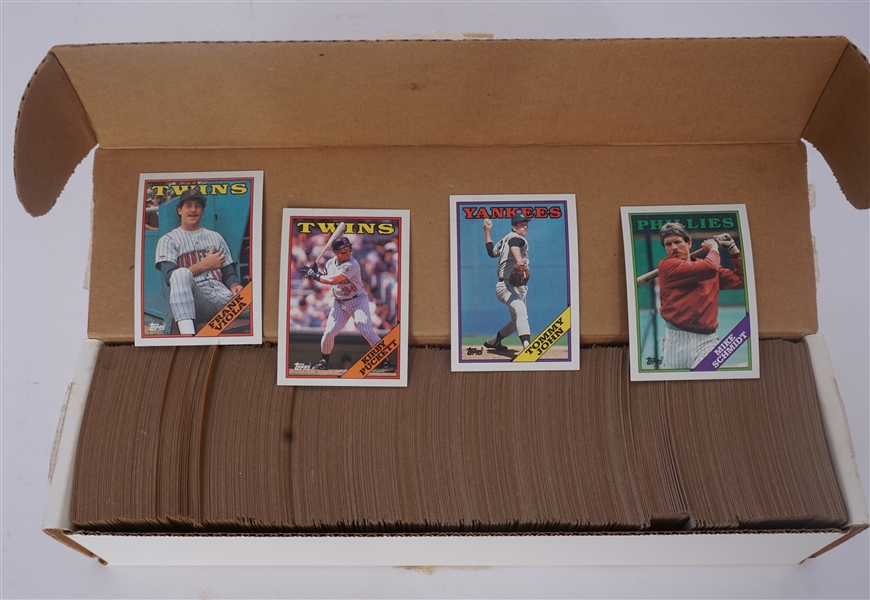 1988 Topps Complete Baseball Card Set