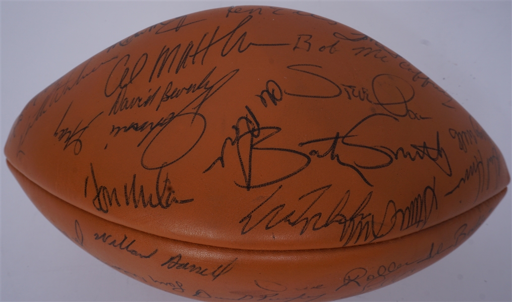 1975 Green Bay Packers Autographed Football w/ Bart Starr Beckett LOA