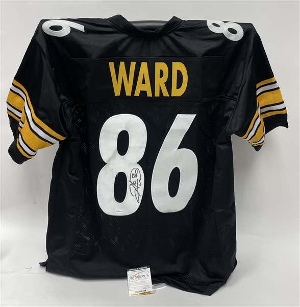Hines Ward Autographed Pittsburgh Steelers Replica Jersey