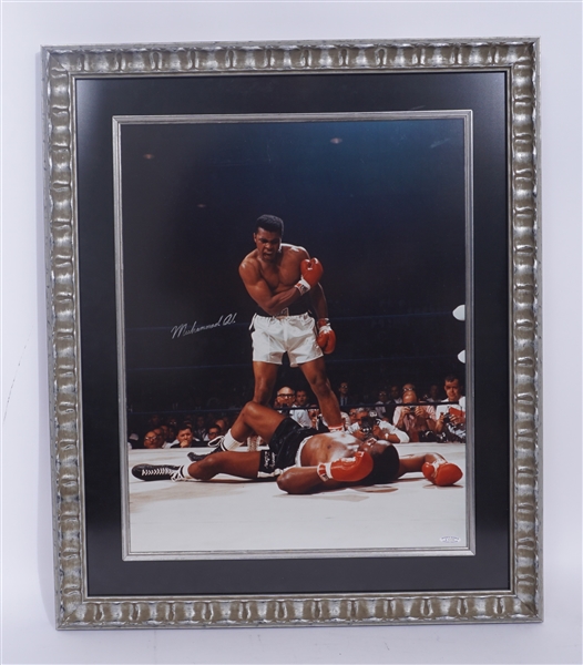 Muhammad Ali Autographed Framed 16x20 Photo