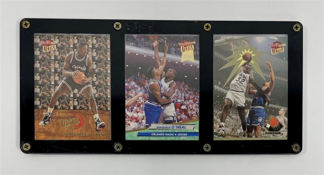 Lot of 3 Shaquille ONeal Fleer Ultra Rookie Cards