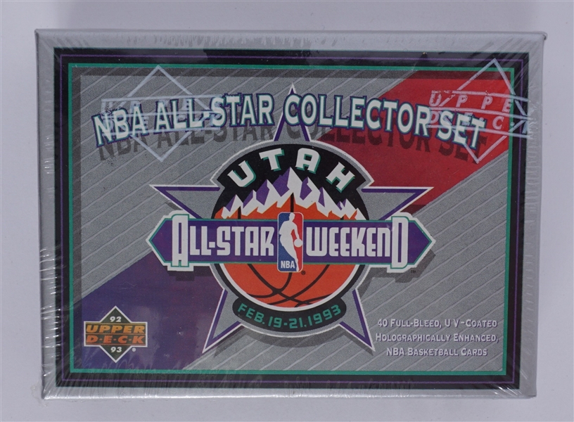 Sealed 1992-93 Upper Deck NBA All-Star Collector Set
