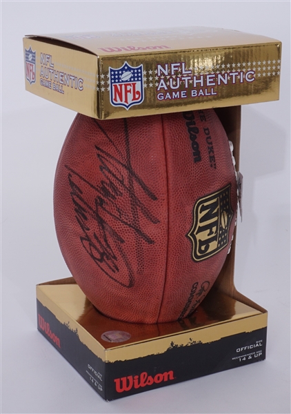 Adrian Peterson Autographed "The Duke" NFL Football Beckett