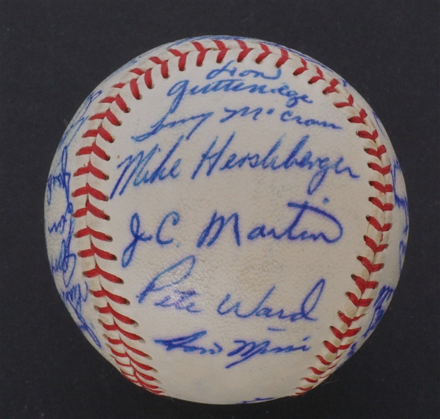 1964 Chicago White Sox Team Signed Baseball w/ Minnie Minoso & Hoyt Wilhelm Beckett LOA