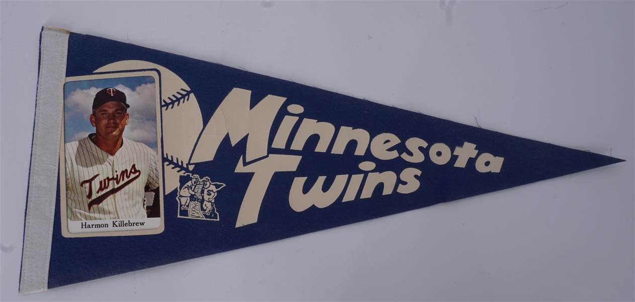 Harmon Killebrew Minnesota Twins Photo Pennant