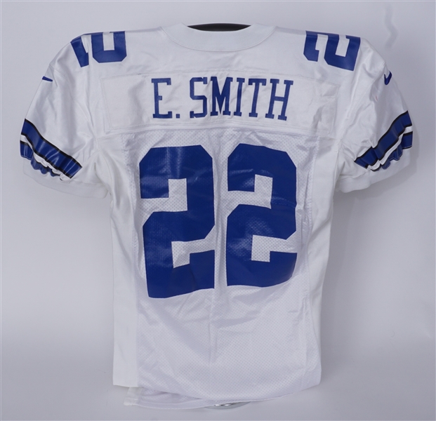 Emmitt Smith 1998 Dallas Cowboys Game Issued Jersey w/ Dave Miedema LOA