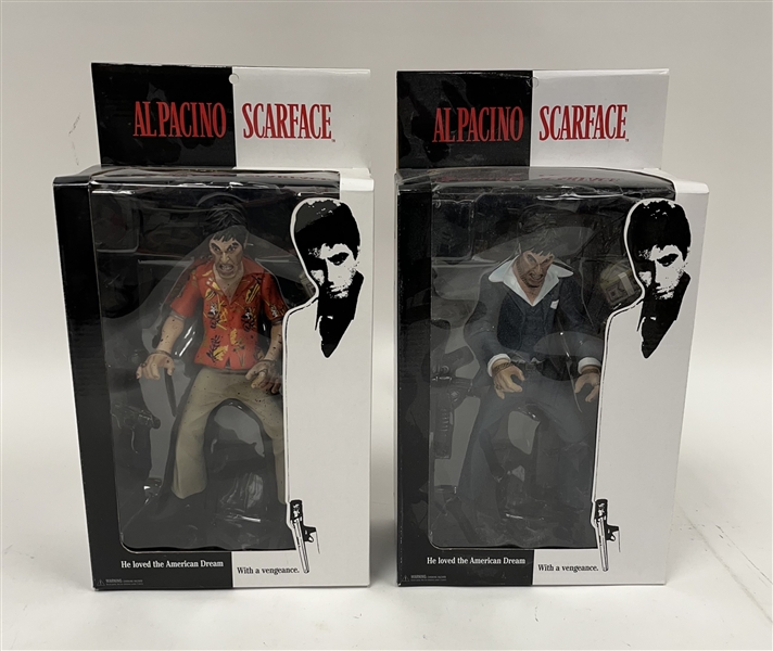 Lot of 2 Al Pacino "Scarface" Figures