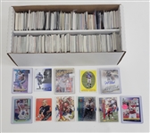 Extensive Collection of Football Stars Cards w/ Rookies & Autographs