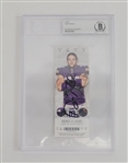 Adam Thielen Autographed & Encapsulated Authentic Ticket From First NFL Receiving TD Beckett