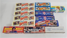 Collection of 1980s & 1990s Baseball Card Sets