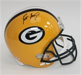 Brett Favre Autographed Green Bay Packers Full Size Replica Helmet PSA/DNA
