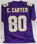 Cris Carter Autographed Custom Jersey