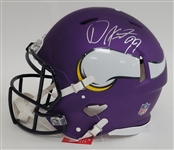 Danielle Hunter Autographed Minnesota Vikings Full Size Authentic Speed Helmet w/ Vikings COA