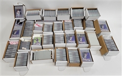 Large Collection of Topps Chrome Baseball Sets w/ Ohtani & Judge Rookie Cards