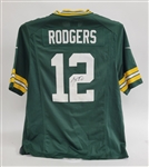 Aaron Rodgers Autographed Green Bay Packers Jersey Steiner