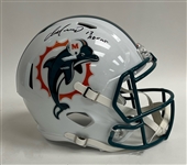 Dan Marino Autographed & Inscribed Miami Dolphins Full Size Replica Helmet w/ Beckett Authentication