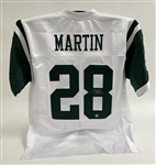 Curtis Martin Autographed New York Jets Jersey