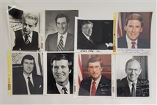 Lot of 26 Senators Autographed 8x10 Photos w/ Detailed Letter of Provenance