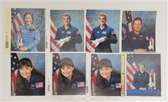 Lot of 27 Astronauts Autographed 8x10 Photos Incl. Eileen Collins (1st Female to Pilot & Command Space Shuttle) w/ Detailed Letter of Provenance