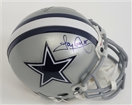 Tony Dorsett Autographed Dallas Cowboys Mini Helmet Steiner