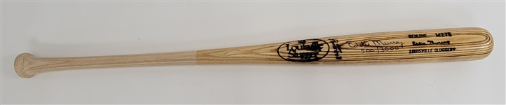 Eddie Murray Autographed & Inscribed Louisville Slugger Bat TriStar