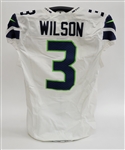 Russell Wilson 2012 Seattle Seahawks Game Issued Jersey w/ Dave Miedema LOA