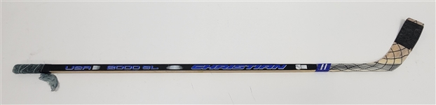 Dale Hawerchuk Game Used Hockey Stick
