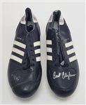 Bert Blyleven Game Used Adidas Signed Spikes w/Blyleven Signed Letter of Provenance 