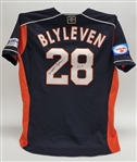 2019 Bert Blyleven Kingdom of Netherlands Game Used Signed Coaches Jersey European Series w/Blyleven Signed Letter of Provenance 