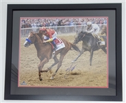Mike Smith Autographed & Framed 16x20 Photo Steiner
