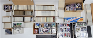 Collection of Miscellaneous Incomplete Baseball Card Sets