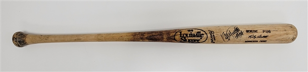 Kirby Puckett 1994 Minnesota Twins Game Used & Autographed Bat PSA/DNA GU 10 w/ Beckett LOA