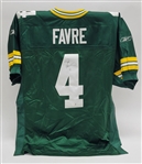 Brett Favre Autographed Authentic Green Bay Packers Jersey Beckett