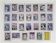 Lot of (27) 1991 Topps Baseball "40th Anniversary" Series Cards